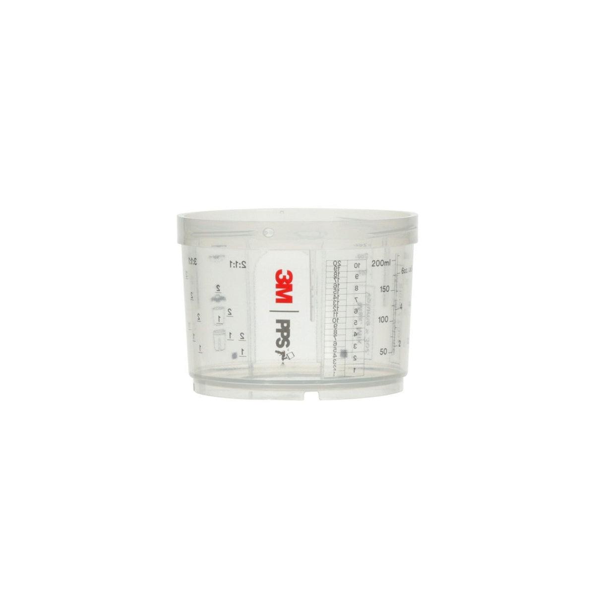 3M 26115 PPS Spray Gun Cup, Mini, 6 4/5 fl oz (200 mL) (7100284626) (8 Pack) - 2