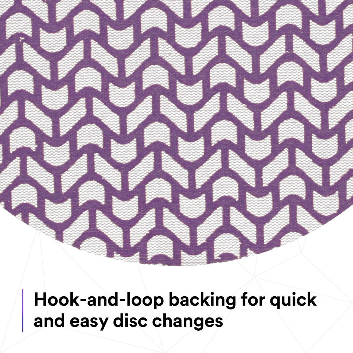 3M 710W Cubitron II Net Disc, 150+, Purple, 8 in x NH, Die 800L, Hook & Loop (7100287463) (300 Pack) - 10
