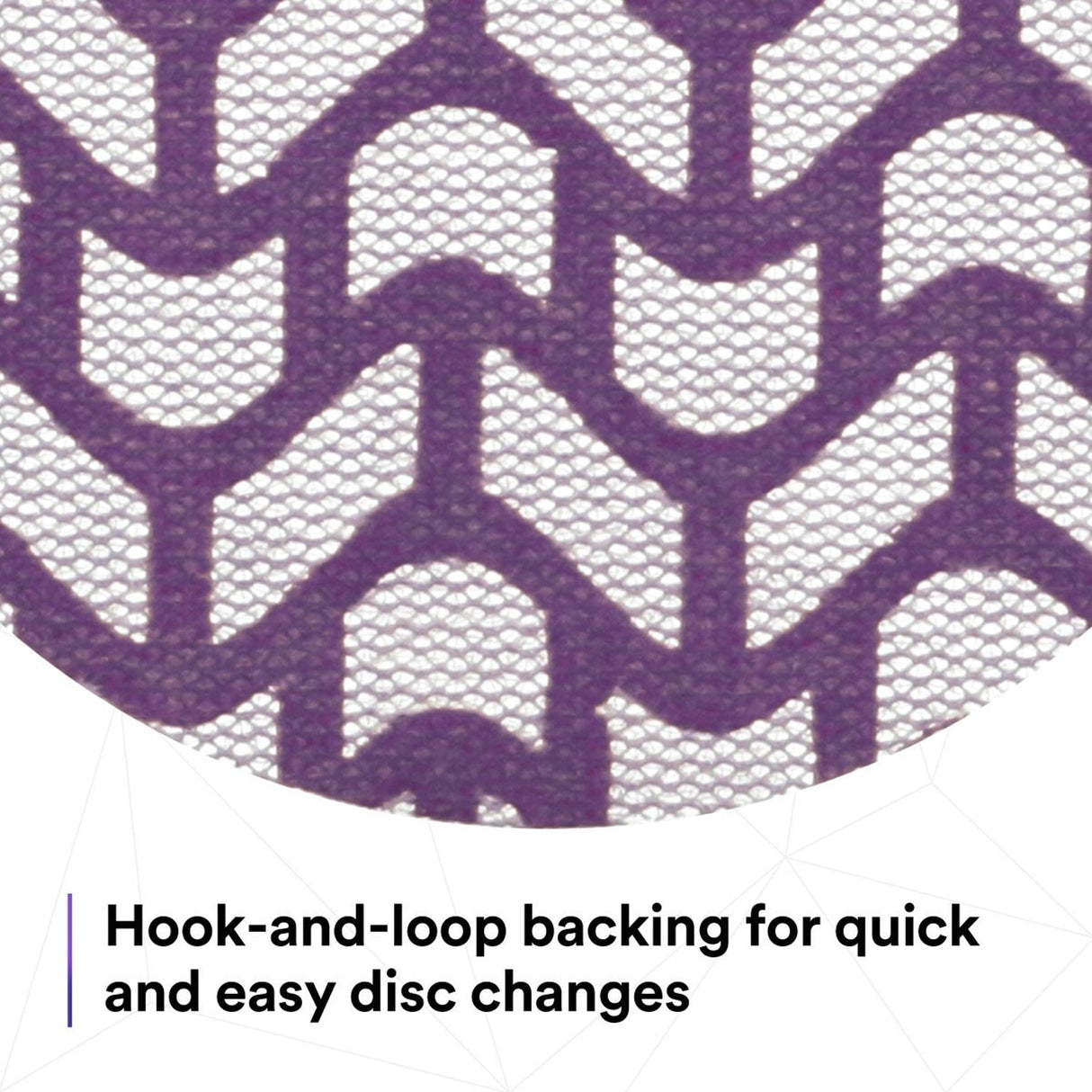 3M 710W Cubitron II Hookit Net Disc, 320+, 3 in, Die 300V, Hook and Loop, Purple, Dust-Free Sanding (7100287540) (300 Pack) - 9