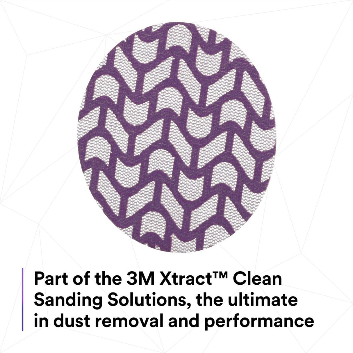 3M 710W Cubitron II Hookit Clean Sanding Net Disc, 240+, 3 in x NH, Die 300V, Purple (7100287826) (300 Pack) - 6