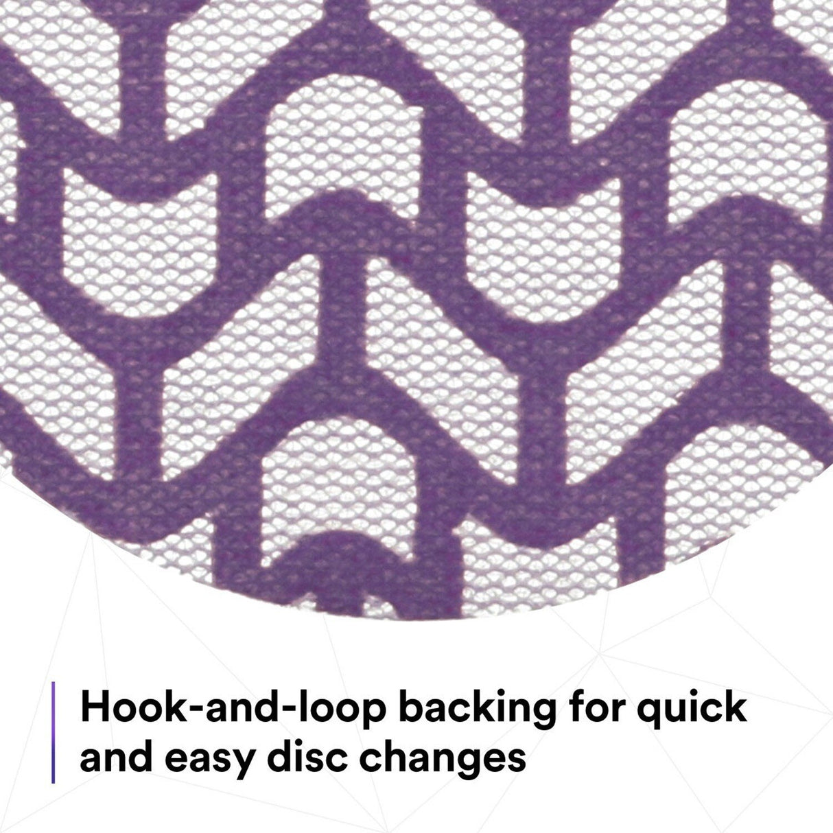 3M 710W Xtract Hookit Net Disc, 150+, 3 in x NH, Die 300V, Purple (7100287831) (300 Pack) - 9
