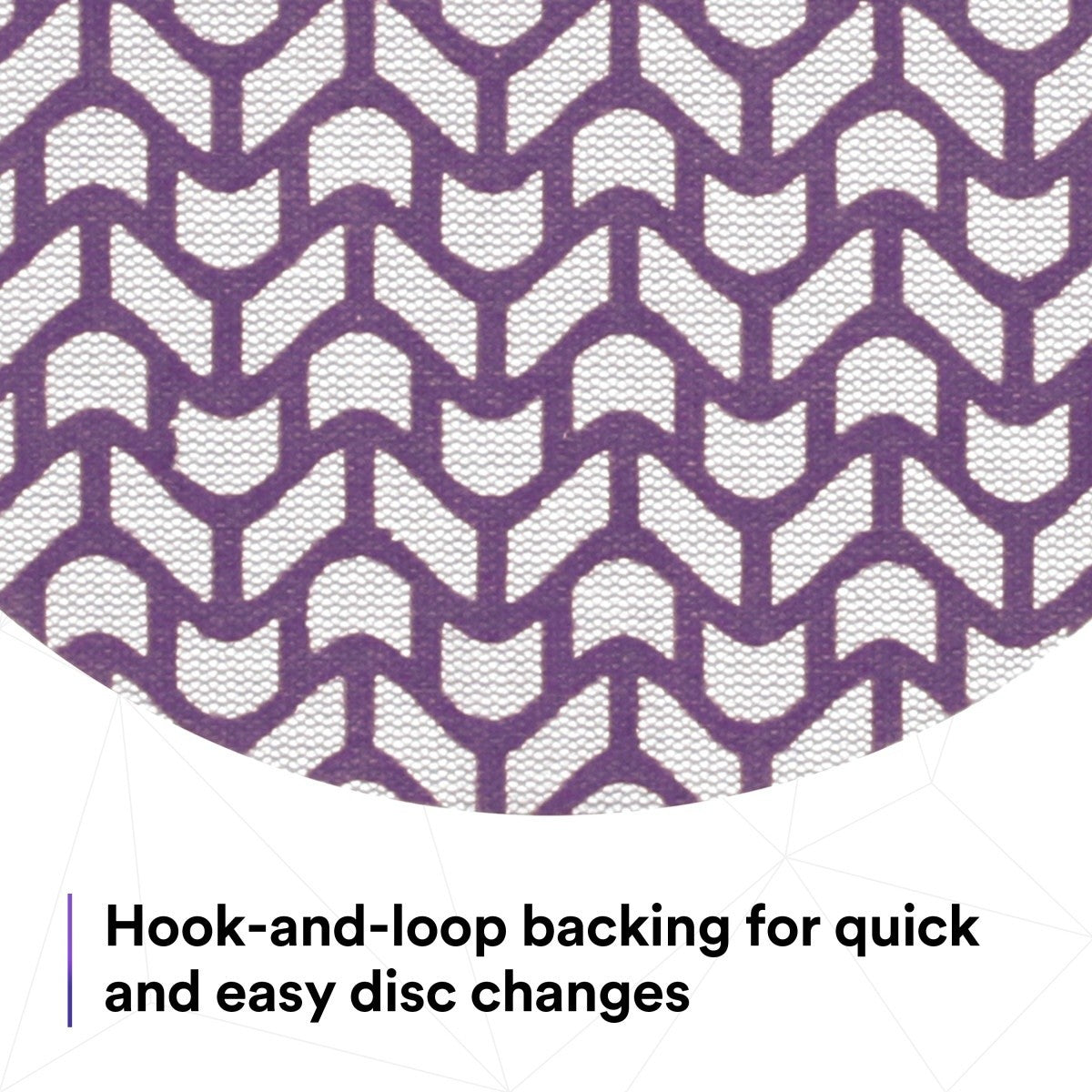 3M 710W Xtract Clean Sanding Cubitron II Net Disc, 240+, Purple, 6 in, Die 600Z, Hook and Loop (7100288132) (300 Pack) - 10