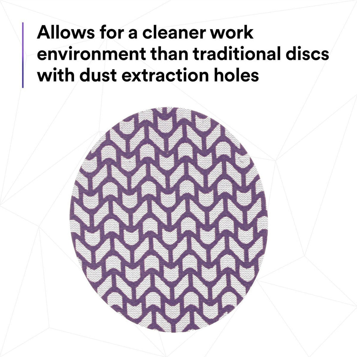 3M 710W Cubitron II Hookit Net Disc, 220+, Purple, 5 in x NH, Die 500X (7100288230) (300 Pack) - 8