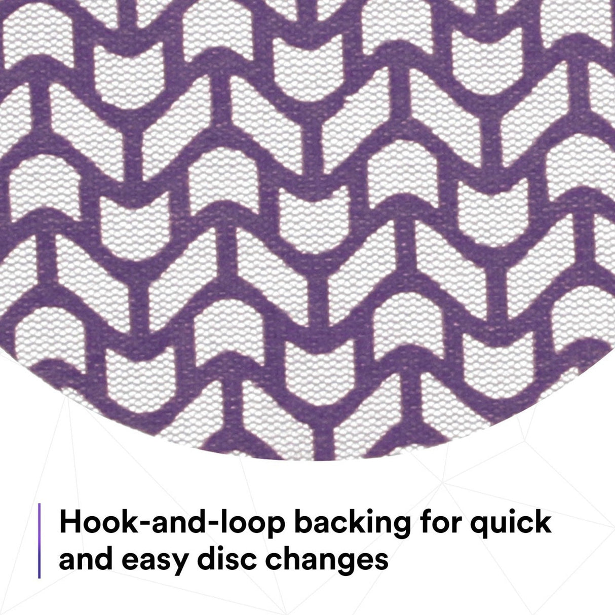 3M 710W 88473 Cubitron II Hookit Xtract Net Disc, 180+, Purple, 5 in, Die 500X (7100288231) (300 Pack) - 10