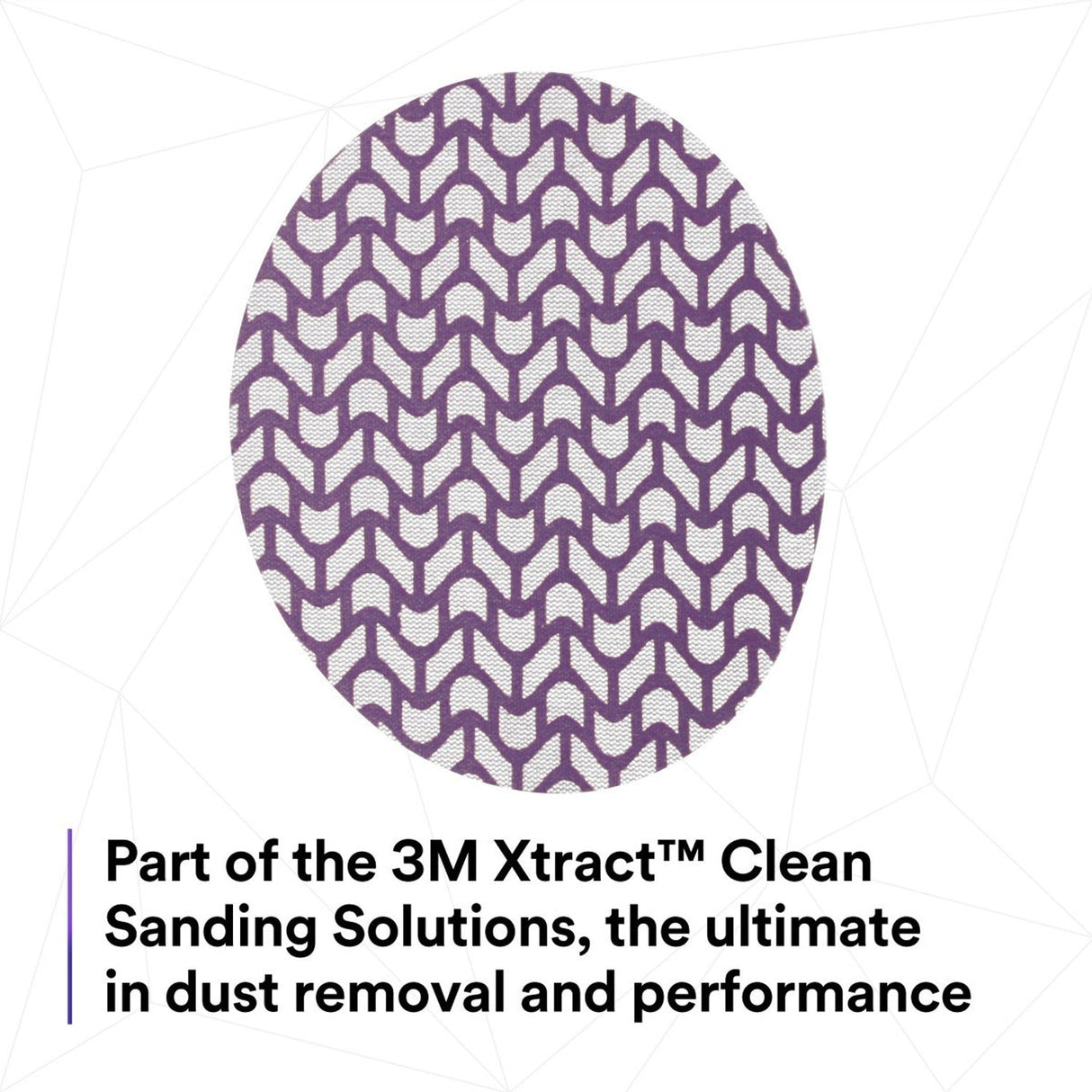 3M 710W 88457 Cubitron II Net Disc, 150+ Grit, 6 in, Die 600Z, Hook and Loop, Purple (7100288232) (300 Pack) - 6