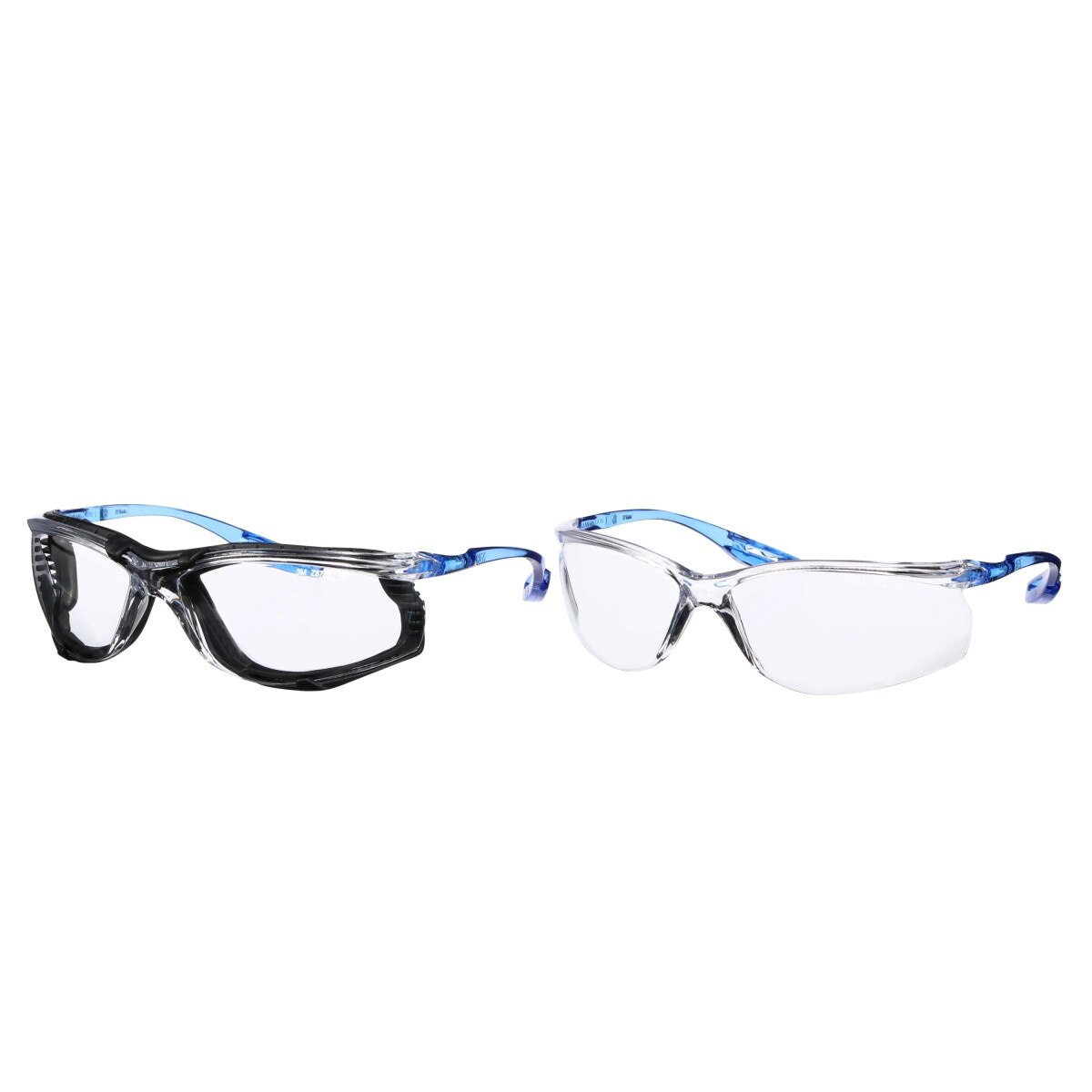 3M 43490 VCCS01-FM/VCCS01 Virtua Safety Glasses, CCS and Virtua Sport CCS, Anti-Fog, Anti-Scratch, Clear Lens, ANSI Z87, Corded Ear Plug Control System, Removable Foam Gasket (7100300574) (100 Pack)