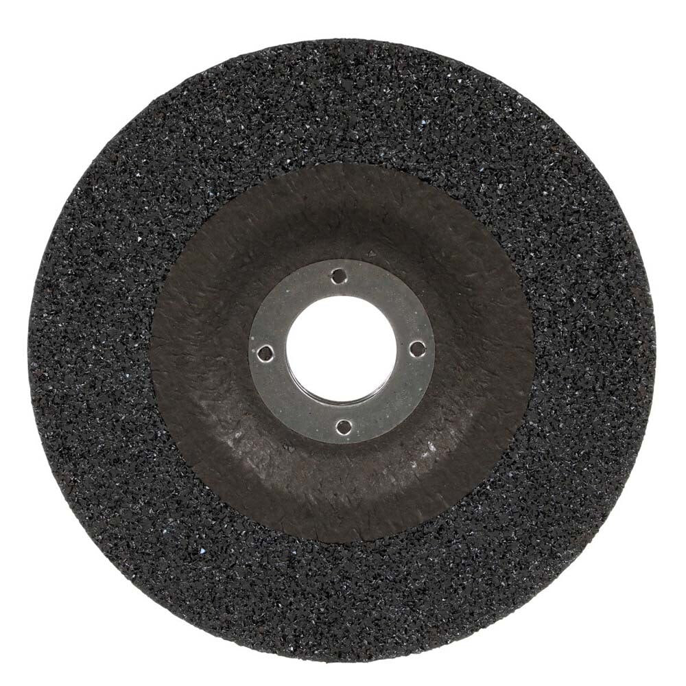 3M 7100303967 Cubitron 3 Depressed Center Grinding Wheel, 90007, 36+ Grit, Type 27, 5 in x 1/4 in x 7/8 in ANSI for Heavy-Duty Weld Grinding and Deburring (10 Pack) - 4