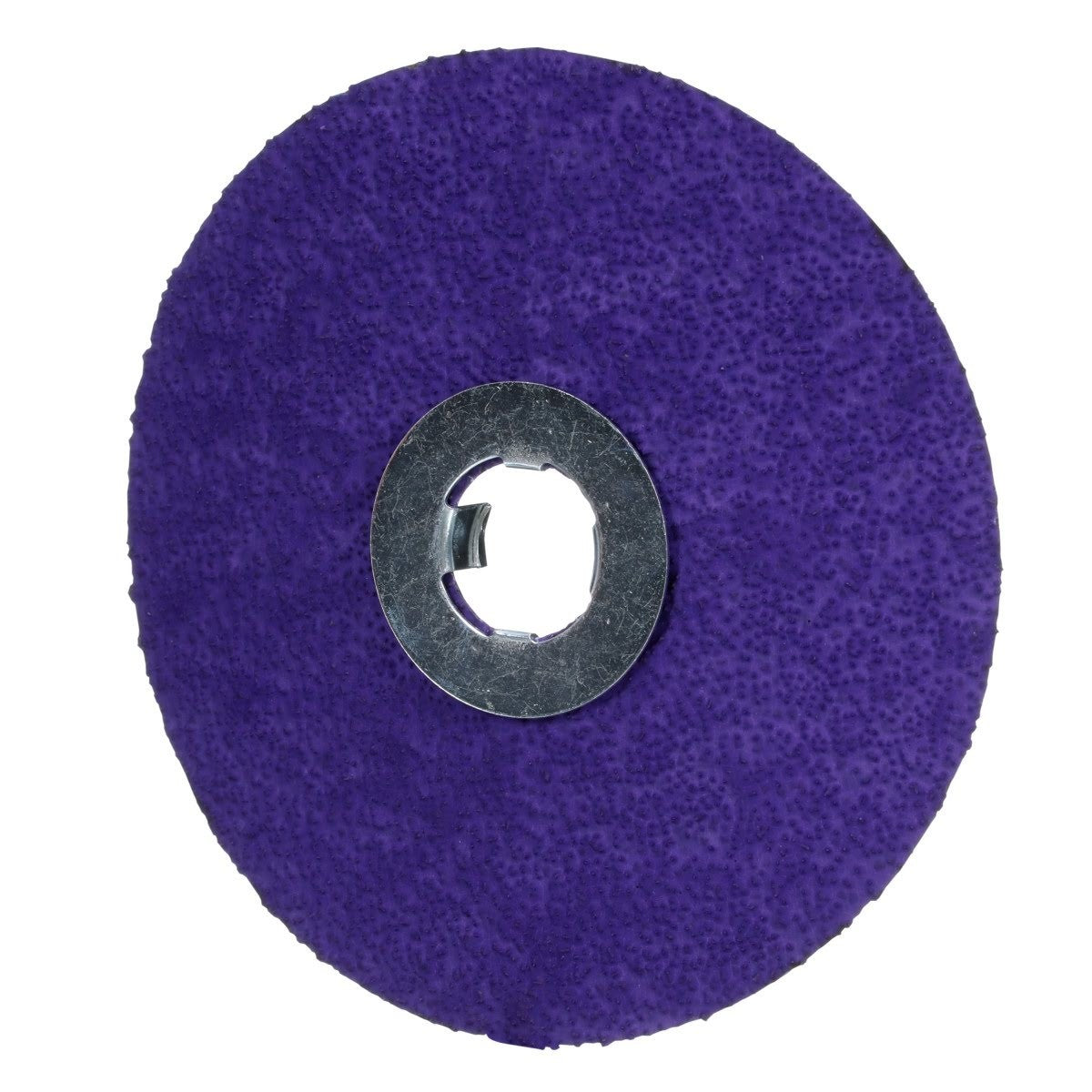 3M 1187C Cubitron 3 Fibre Disc, GL Quick Change, 36+, Purple, 5 in (7100310796) (100 Pack) - 5