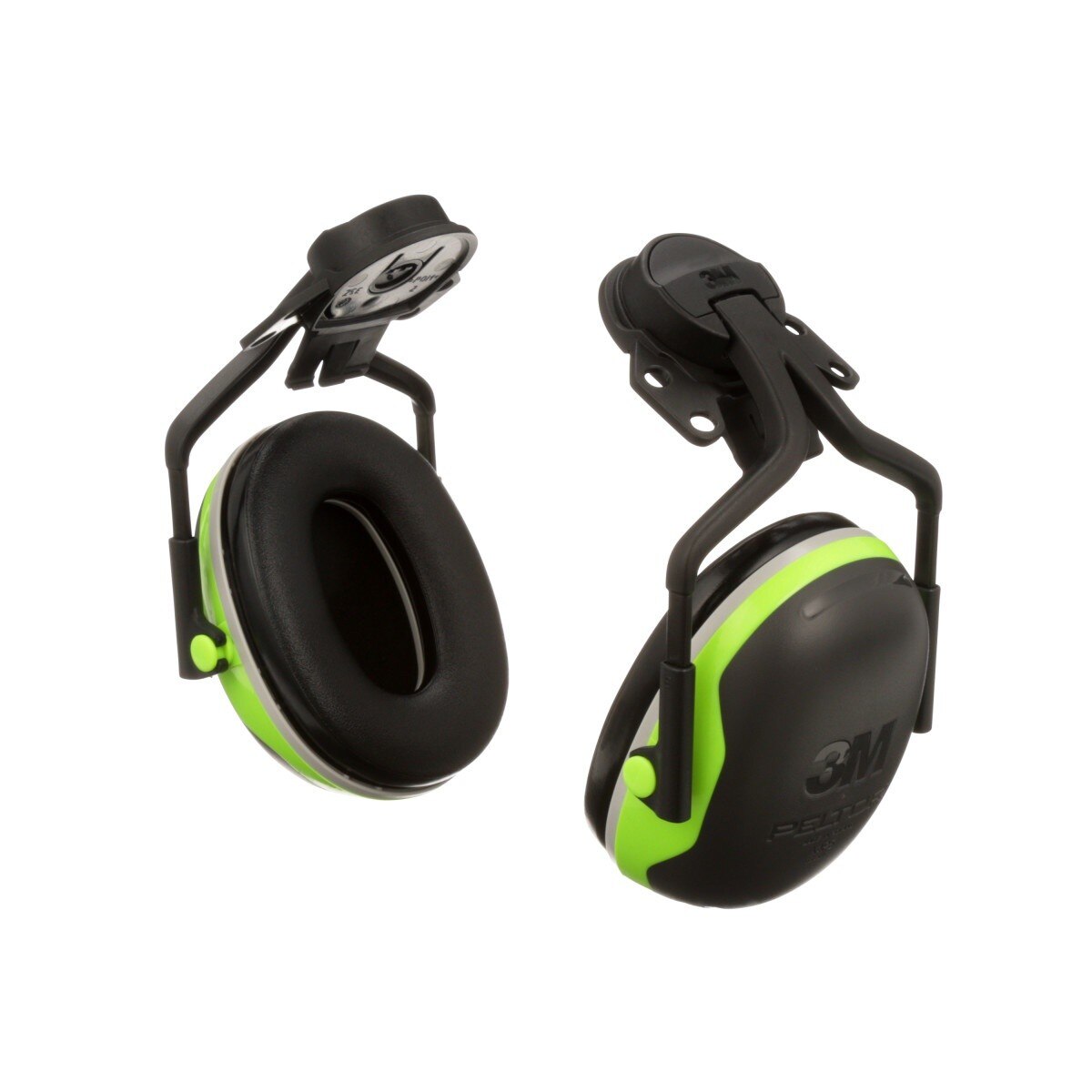3M X4P5E PELTOR Helmet Attached Earmuffs, Electrically Insulated, NRR 25 dB, X Series, Hard Hat Attached (7100311536) (10 Pack) - 2