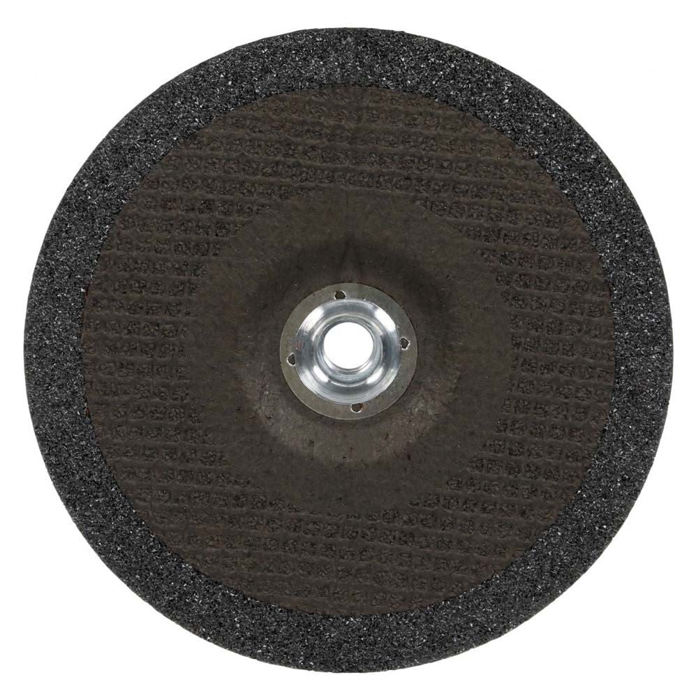3M 90009 Cubitron 3 Depressed Center Grinding Wheel, 7 in x 1/4 in x 5/8 in-11, 36+ T27, ANSI, Precision Shaped Grain for Beveling, Weld Grinding, Heavy Deburring, Slag Removal (7100312965) (10 Pack) - 4