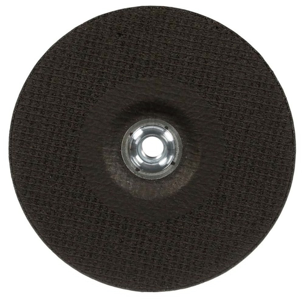 3M 88992 Cubitron 3 Cut and Grind Wheel, 7 in x 1/8 in x 5/8 in-11, 36+ Grit, Type 27 for Cutting, Grinding and Back-Gouging (7100313195) (10 Pack) - 4