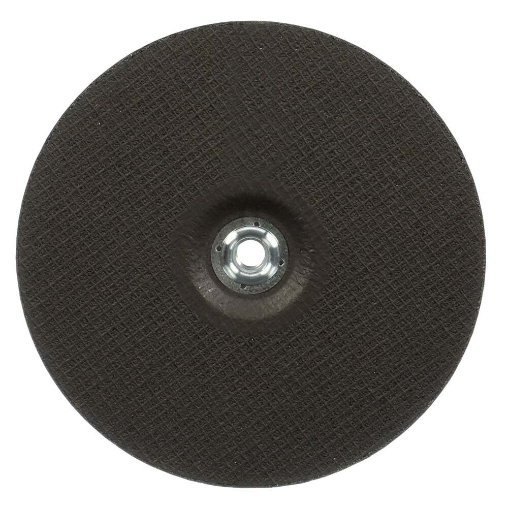 3M 7100313197 Cubitron 3 Cut and Grind Wheel, 36+ Grit, Type 27, 9 in x 1/8 in x 5/8 in-11 Thread, ANSI Rated for Cutting and Grinding (10 Pack) - 4