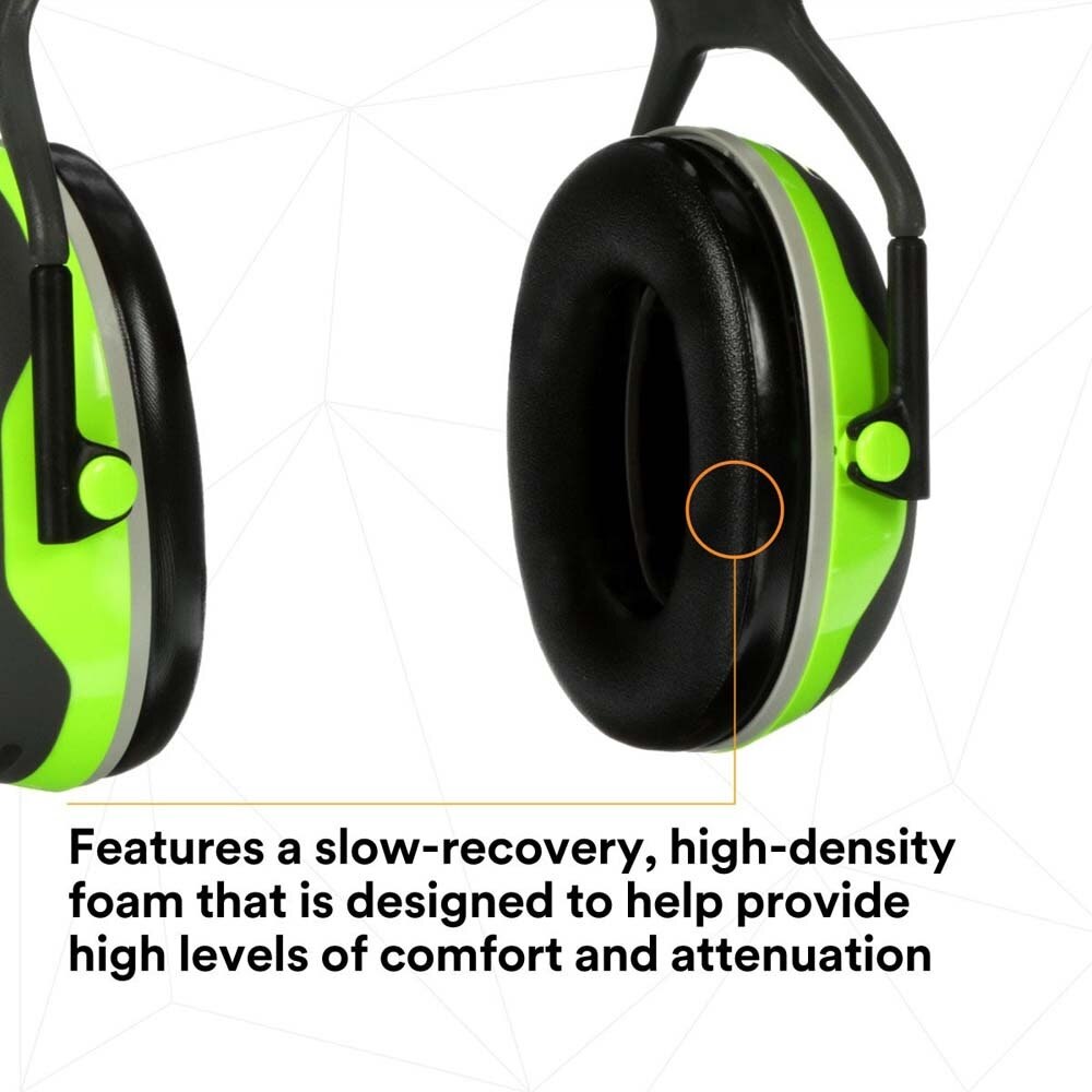 3M X4A PELTOR Over-the-Head Earmuffs, 27 dB NRR Hearing Protection (7100315081) - 5