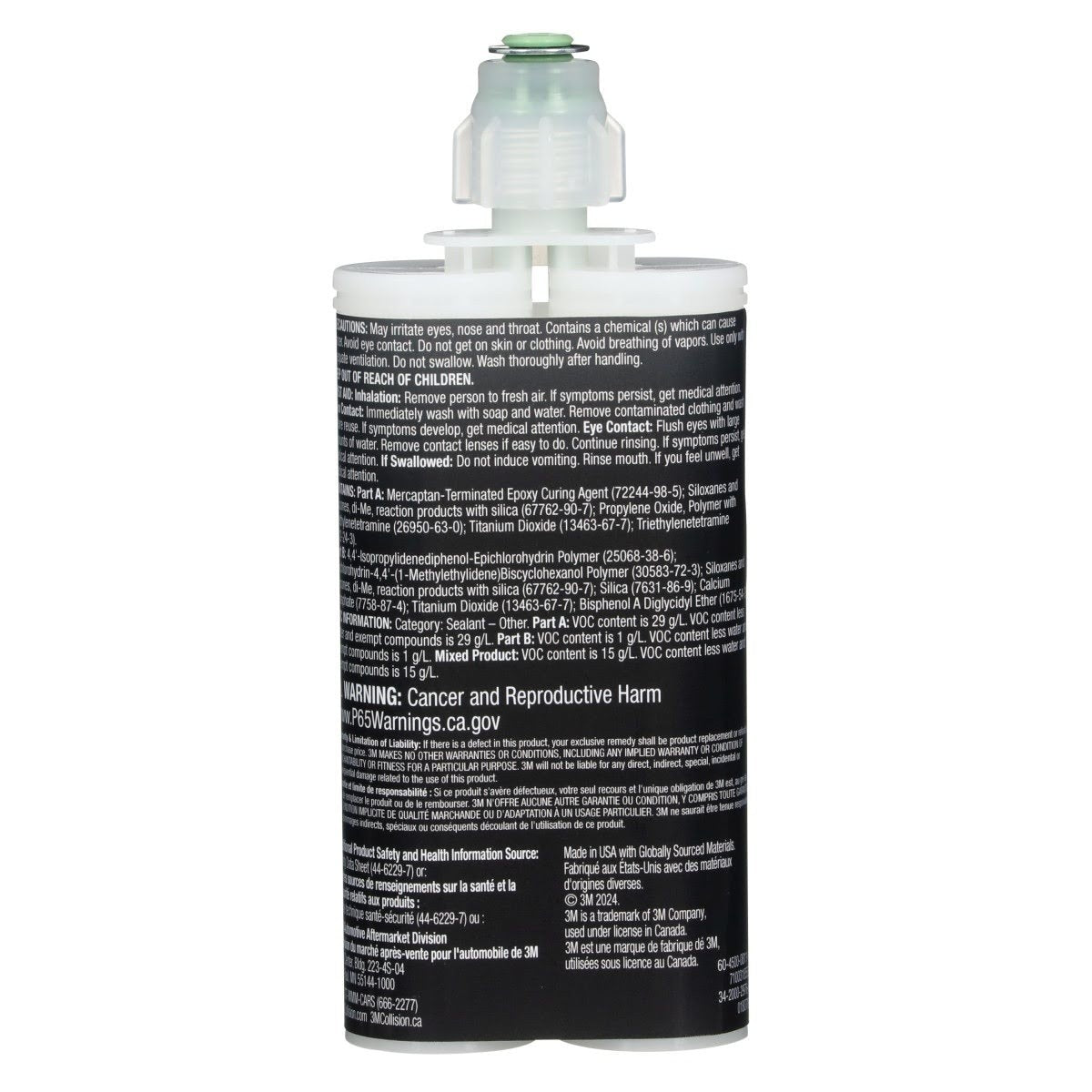 3M OEM Match Epoxy Seam Sealer Two Part Epoxy Beige 200 ml Cartridge (08522) (7100318557) (6 Pack) - 4
