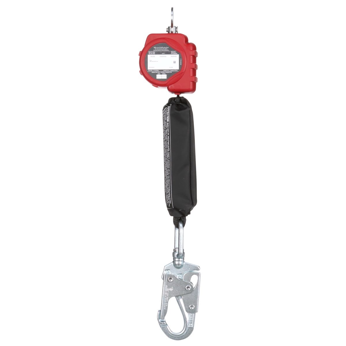 3M 3100504 PROTECTA Self-Retracting Lifeline, Web, Swivel Snap Hook, 6 ft, Red (7100319826) - 2
