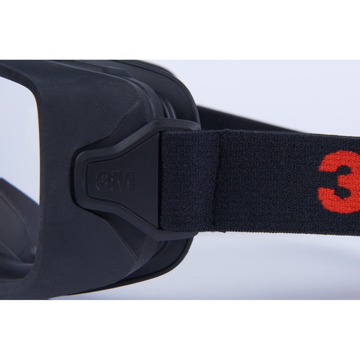 3M GG3301-SGAF GoggleGear Protective Goggle 3000 Series, Clear Scotchgard Anti Fog Anti Scratch Lens, Cloth Strap, TPV Shroud (7100325038) (1 Pair) (10 Pack) - 3