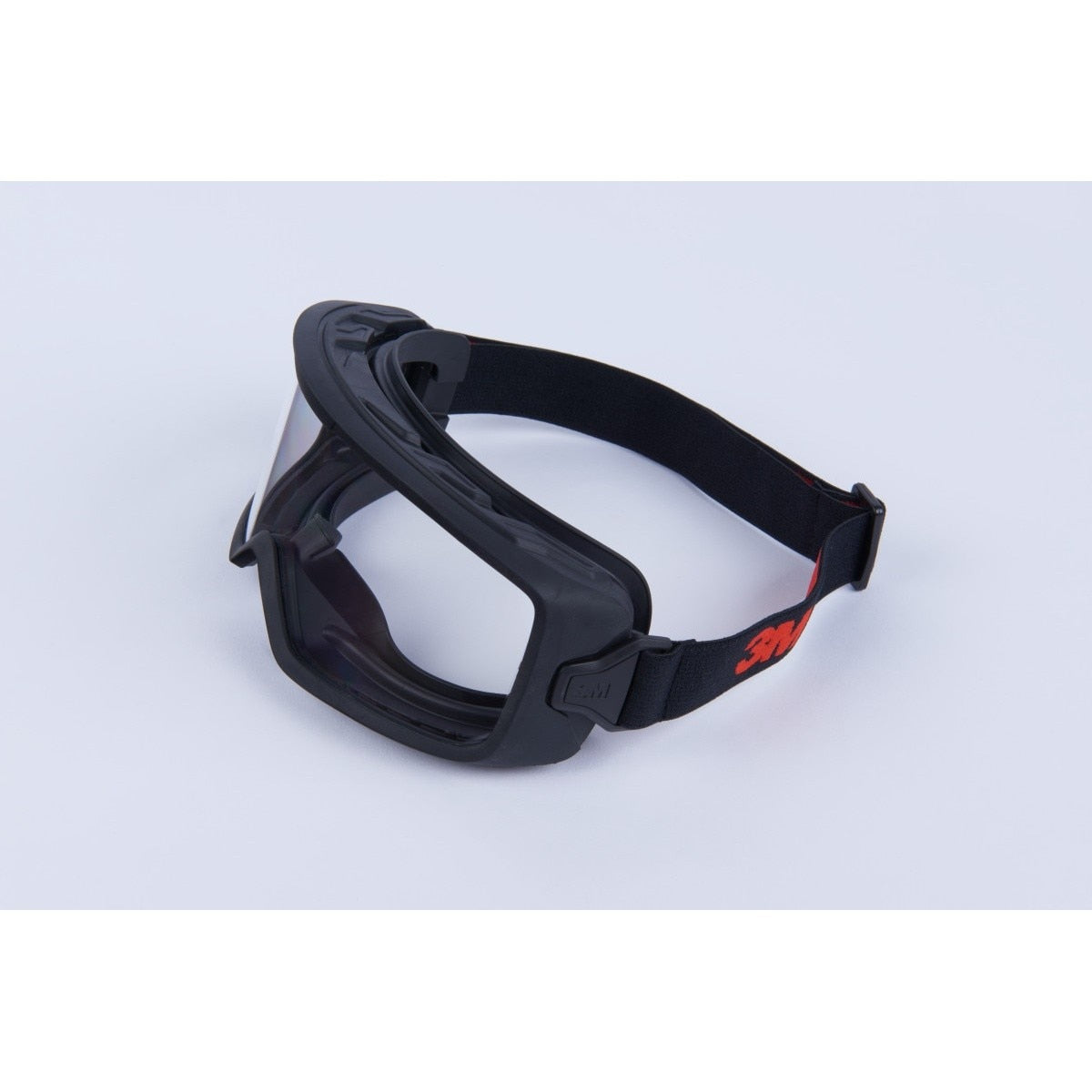 3M GG3301-SGAF GoggleGear Protective Goggle 3000 Series, Clear Scotchgard Anti Fog Anti Scratch Lens, Cloth Strap, TPV Shroud (7100325038) (1 Pair) (10 Pack) - 5