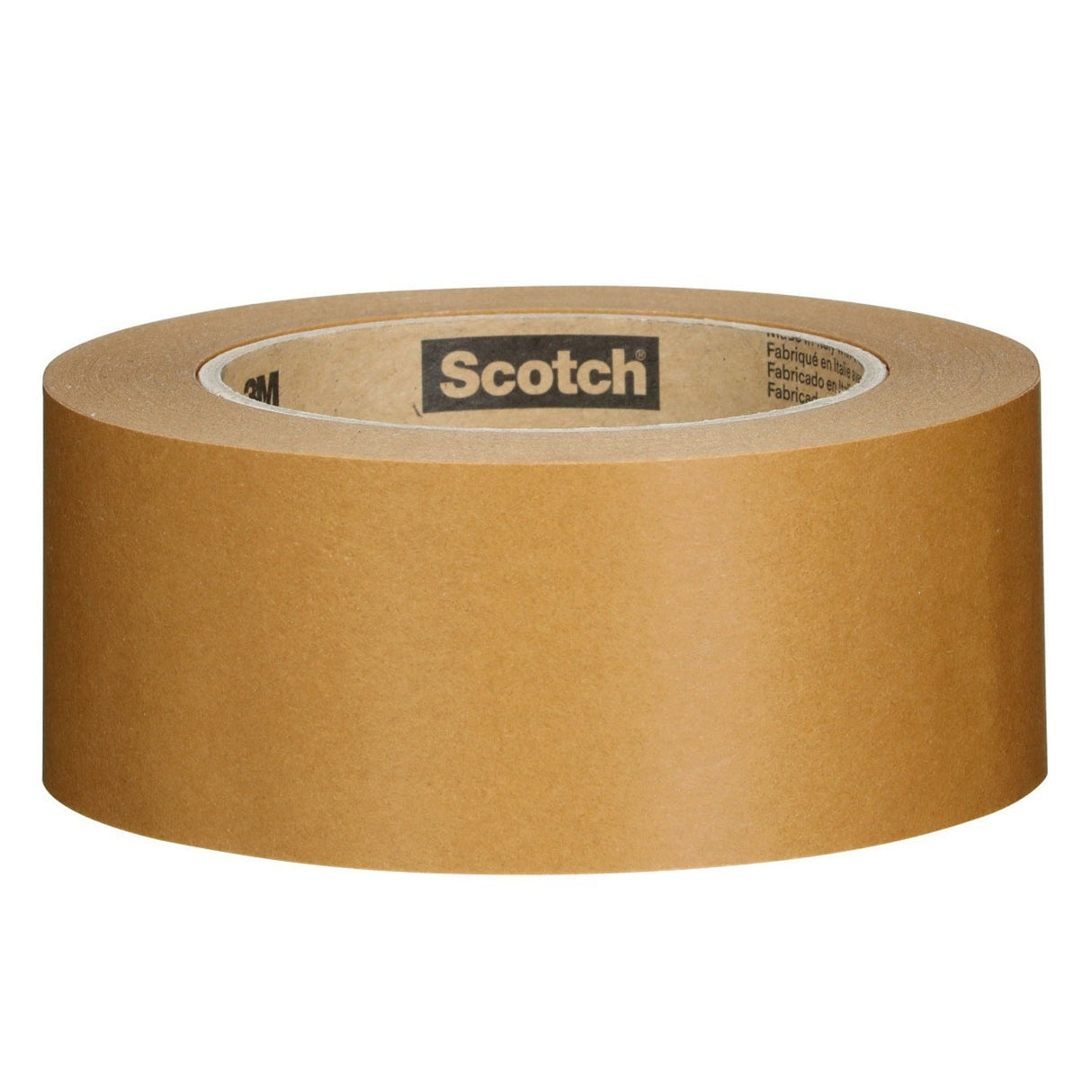 3M 570 Scotch Performance Paper Box Sealing Tape, Brown, 1-29/32 in x 55 yd (48 mm x 50 m), Recycle-Compatible for Packaging (7100333266) - 2