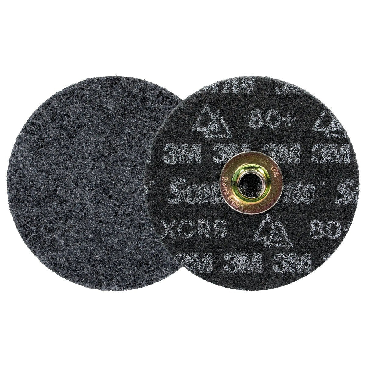 3M HD-DN Scotch-Brite Precision Heavy Duty Surface Conditioning TN Quick Change Disc, Extra Coarse 80+, 5 in (7100358892) (50 Pack)