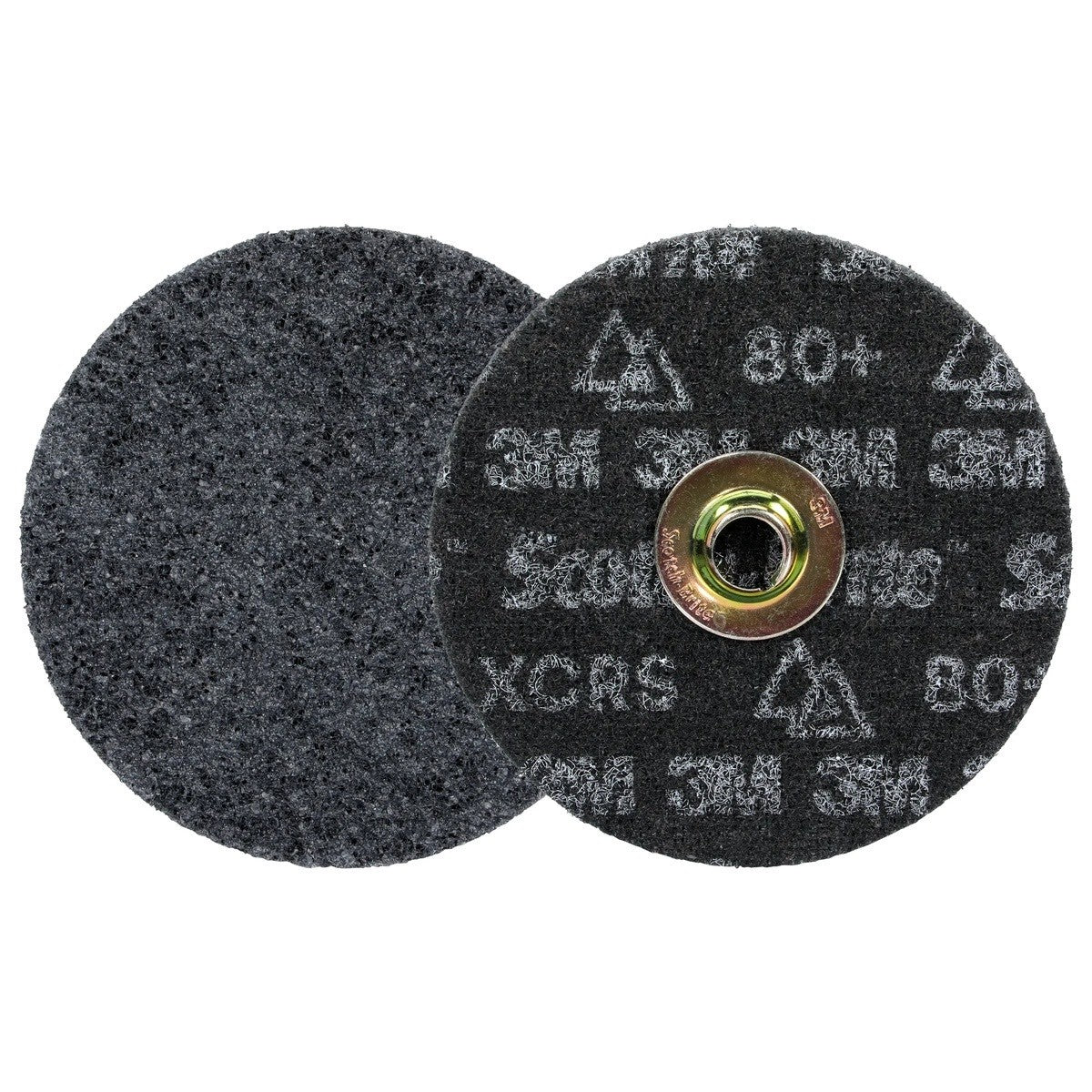 3M HD-DN Scotch-Brite Precision Heavy Duty Surface Conditioning TN Quick Change Disc, Extra Coarse 80+, 5 in (7100358892) (50 Pack)