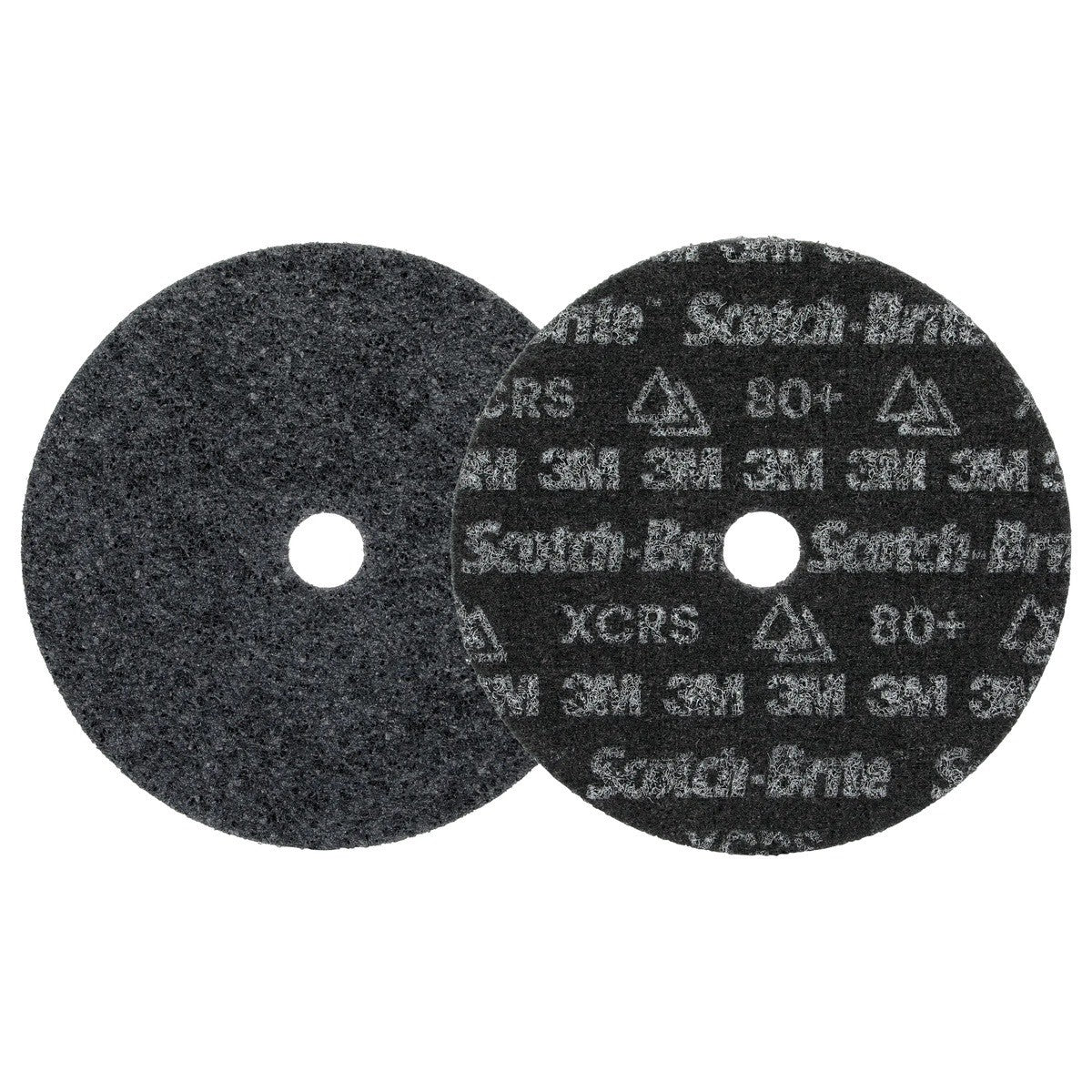 3M HD-DH Scotch-Brite Precision Heavy Duty Surface Conditioning Disc, Extra Coarse 80+, 7 in x 7/8 in (7100358899) (25 Pack)