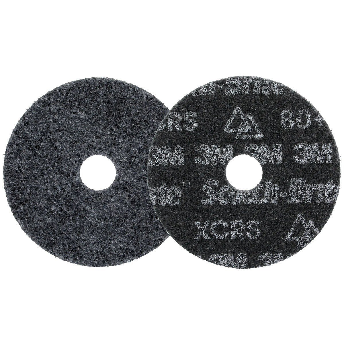3M HD-DH Scotch-Brite Precision Heavy Duty Surface Conditioning Disc, Extra Coarse 80+, 4-1/2 in x 7/8 in (7100359465) (50 Pack) - 3