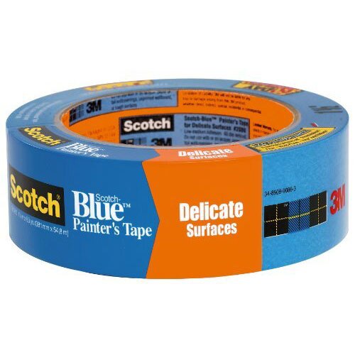 3M 79748 1" x 60 Yard Blue Painters Tape Delicate Surfaces (2080EL)