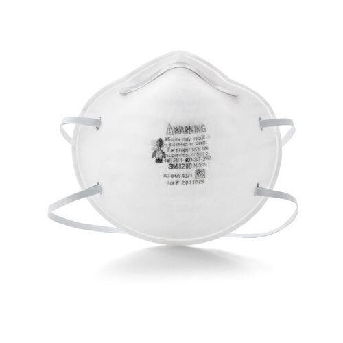 3M 7023 8200 Particulate Respirator N95 Cup Style Disposable White (7000052787) (20 Pack)