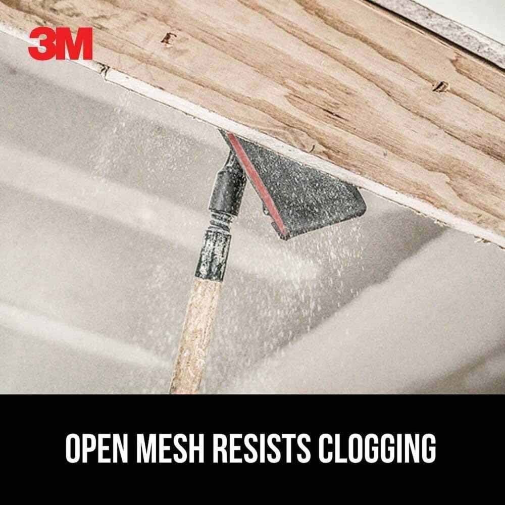 3M 99437 Pro-Pak Drywall Sanding Screens 150 Grit for Drywall and Plaster (10 Pack) - 4