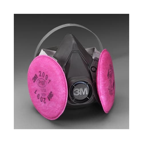 3M 7003 Half Facepeice Respirator Assembly Large with P100 Filters 07003 (7000126164)