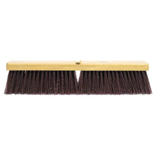 Weiler 42026 24" Garage Brush, Maroon Synthetic Fill