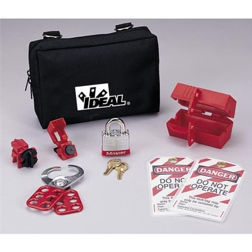 IDEAL 44-973 LOCKOUT/TAGOUT KIT-STARTER