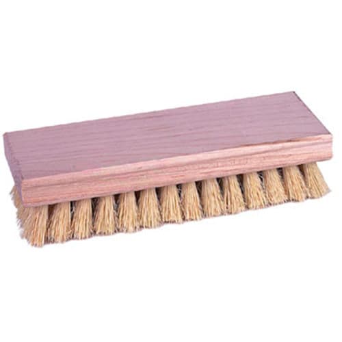 Weiler 44024 8" Square End Scrub Brush, 1-1/8" White Tampico Fill, Packs of 12