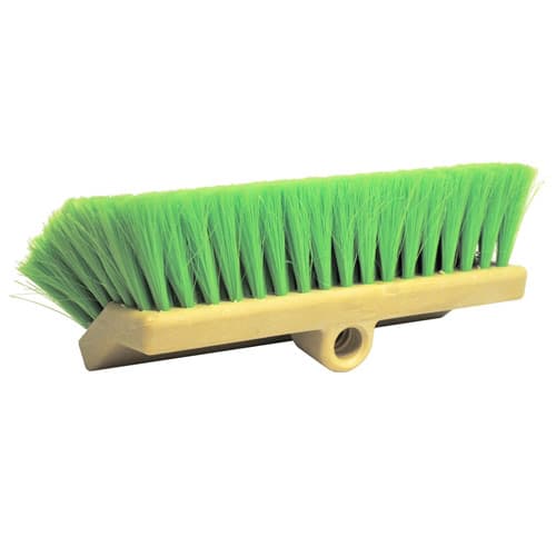 Weiler 44693 10" Bi-Level Scrub Brush, Fine Nylon Fill, Packs of 6