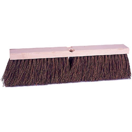 Weiler 44865 18" Vortec Pro Palmyra Garage Sweep Kit; includes 12 Heads + 12 Handles (60" Metal Tip)