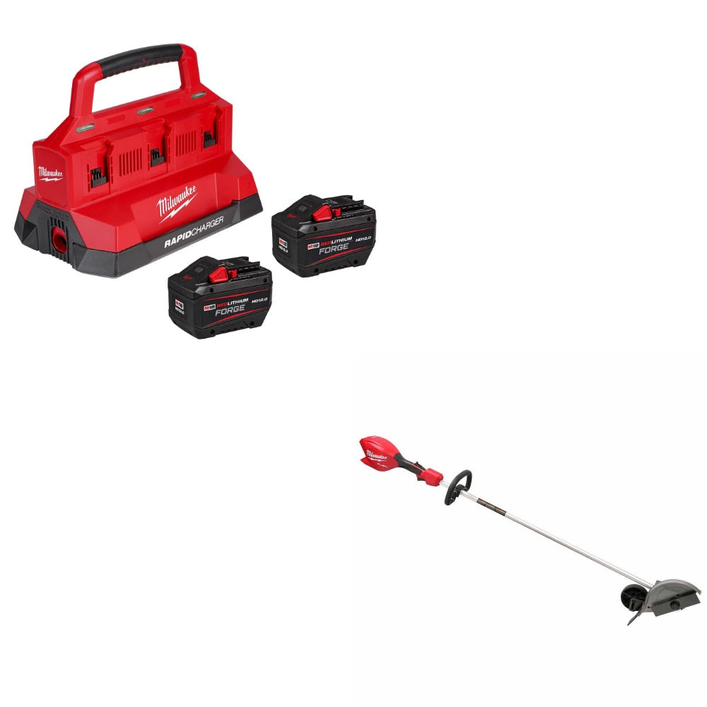 Milwaukee 48-59-1842F Battery/Charger Kit W/ FREE 3011-20 Edger