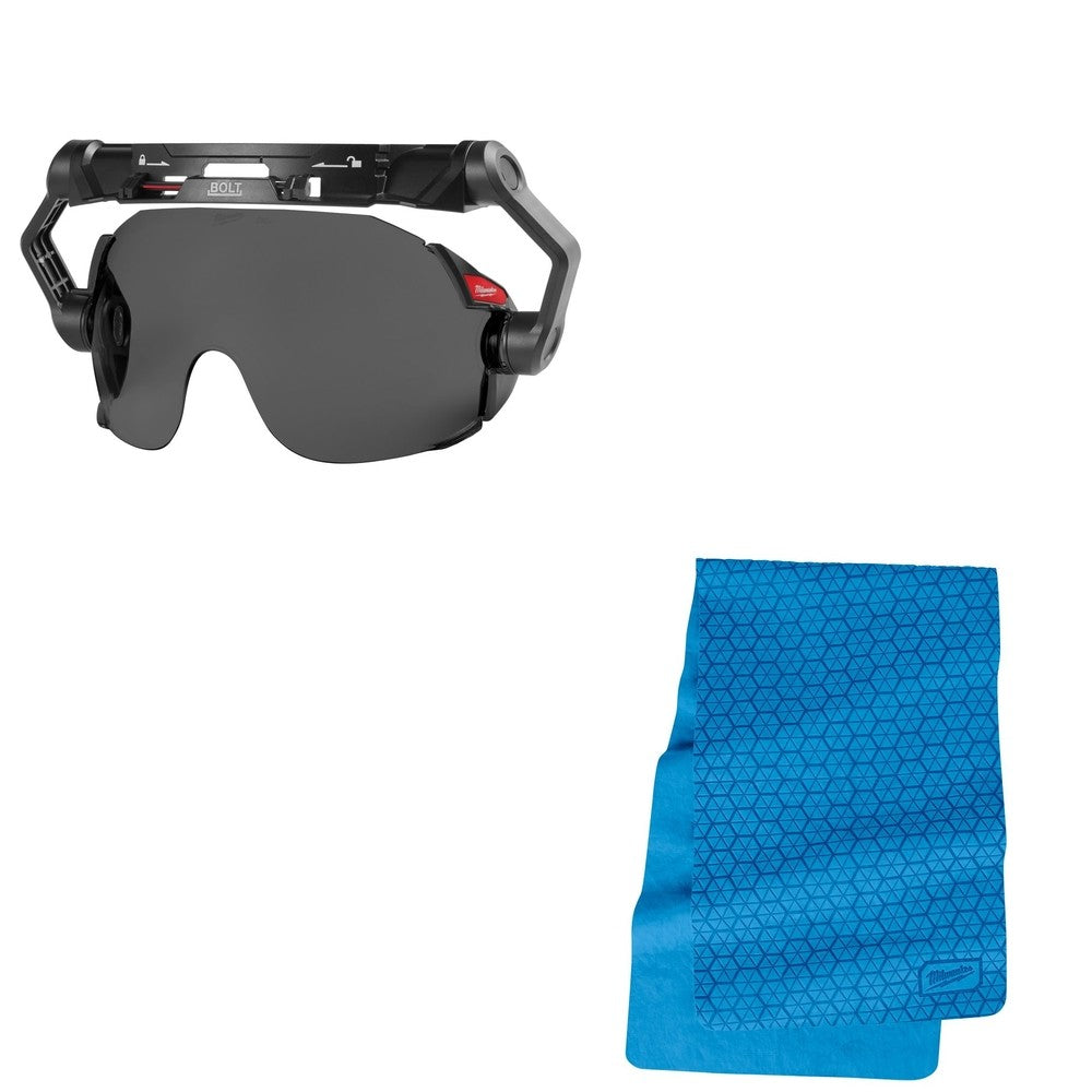 Milwaukee 48-73-1415 Eye Visor Kit W/ 48-73-4540 Cooling Towel