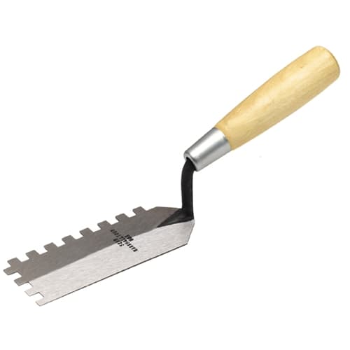 MarshallTown 52SN 11200 - 5 X 2 Square Notched Margin Trowel 1/4 SQ
