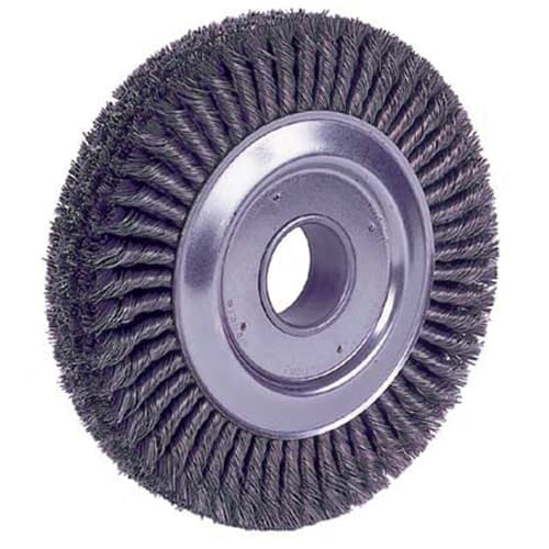 Weiler 94008 10" Cable Twist Wire Wheel, .023, 2" A.H.