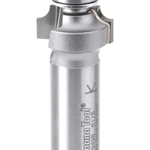 AMANA 49498 1/8" R. X 3/4" D. X 3/8" X 1/2" Shank Corner Rounding Router Bit - 2