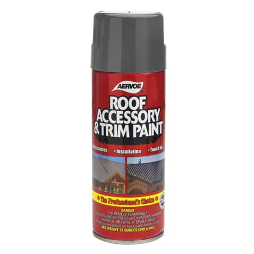 Aervoe 1608 12 oz. Slate Gray Roof Accessory and Trim Paint
