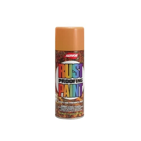 Aervoe 317 12 oz. Tan DTM Rust Proof Enamel Any-Way Paint