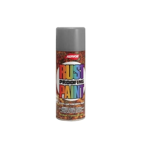Aervoe 349 12 oz. Meter Gray DTM Rust Proof Enamel Any-Way Paint