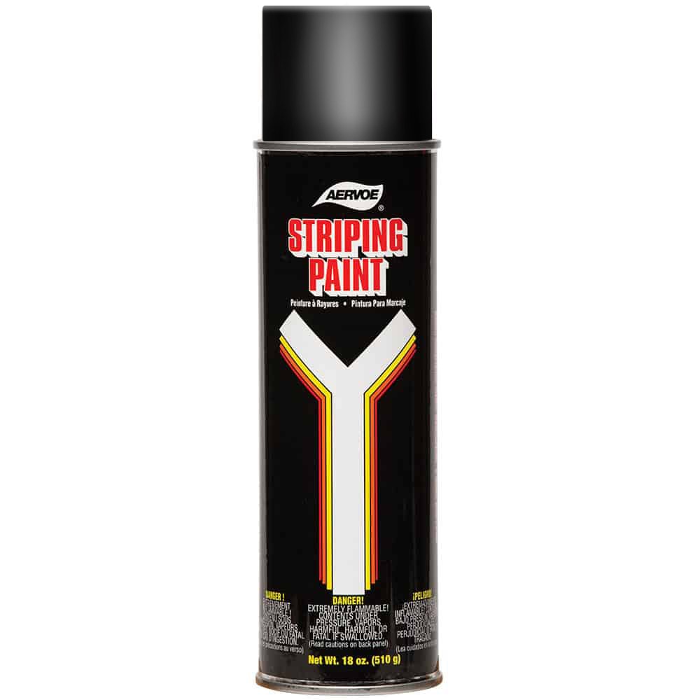 Aervoe 770 18 oz. Asphalt Black Striping Paint (Solvent-Based)