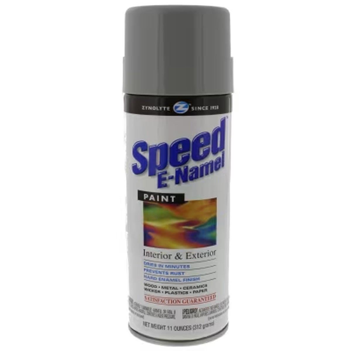 Aervoe Z489 11 oz Light Gray Fast Dry Interior Exterior Enamel Spray Paint