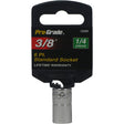 Allied 12205 1/4" Dr. 6 Point 3/8" Socket
