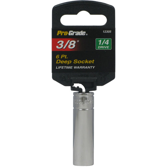 Allied 12305 1/4" Drive 6 Point 3/8" Deep Wall Socket