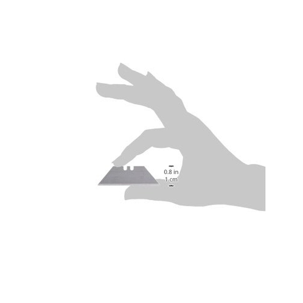 Allied 42027 Utility Knife Replacement Blades for Standard Utility Knives (5 Pack) - 2