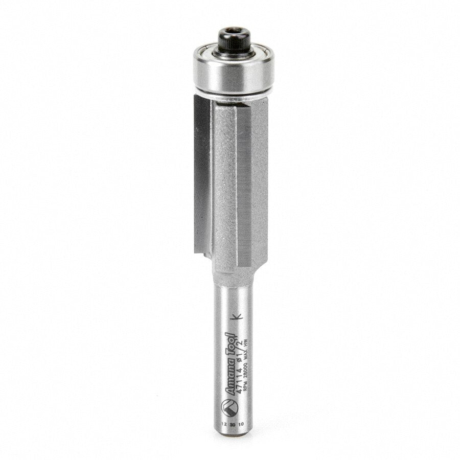 Amana 47114 Flush Trim 3 Flute 1/4" Shank Router Bit
