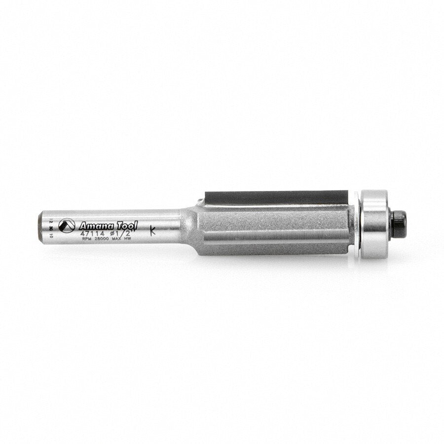 Amana 47114 Flush Trim 3 Flute 1/4" Shank Router Bit - 2
